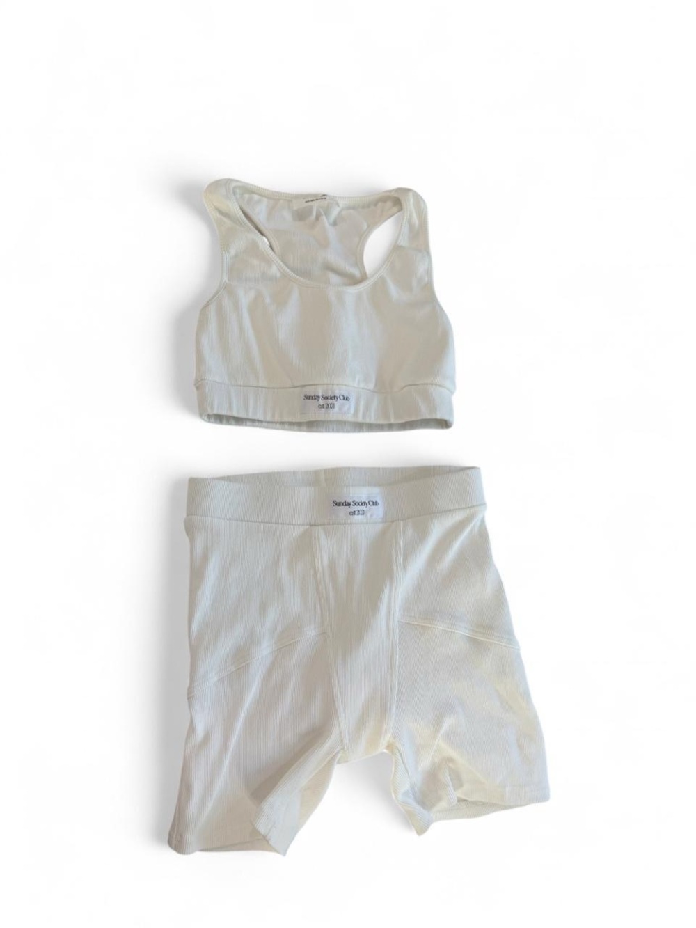 Showpo Sunday Society Club "Kairi" Ribbed Lounge Set